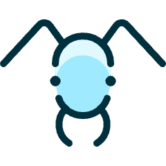 Insect 3 Icon from Ultimate Duotone Set