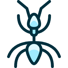 Insect Ant Icon from Ultimate Duotone Set