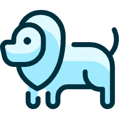 Lion Body Icon from Ultimate Duotone Set