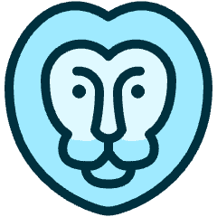 Lion Icon from Ultimate Duotone Set