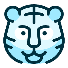 Tiger Bengal Icon from Ultimate Duotone Set