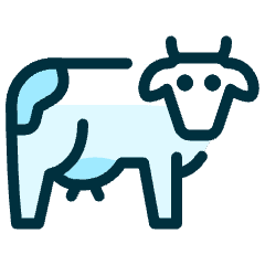 Livestock Cow Body Icon from Ultimate Duotone Set