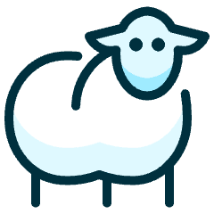 Livestock Sheep Body Icon from Ultimate Duotone Set