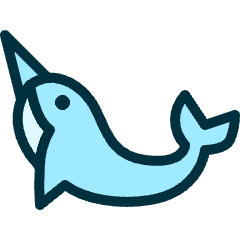 Marine Mammal Dolphin 2 Icon from Ultimate Duotone Set