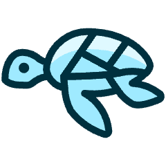 Marine Mammal Turtle Icon from Ultimate Duotone Set