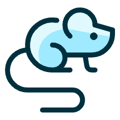 Mouse Tail Icon from Ultimate Duotone Set