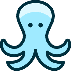 Octopus Icon from Ultimate Duotone Set