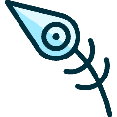 Peacock Feather Icon from Ultimate Duotone Set