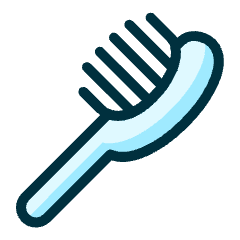 Pets Hair Brush Icon from Ultimate Duotone Set