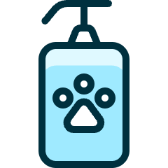 Pets Paw Soap Icon from Ultimate Duotone Set