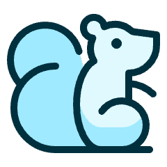 Squirrel Icon from Ultimate Duotone Set