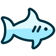 Shark 1 Icon from Ultimate Duotone Set
