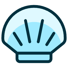 Shell 2 Icon from Ultimate Duotone Set