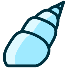 Shell Icon from Ultimate Duotone Set
