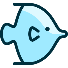 Fish Icon from Ultimate Duotone Set