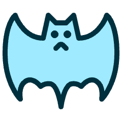 Bat Fly Icon from Ultimate Duotone Set