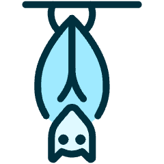 Bat Icon from Ultimate Duotone Set