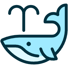 Whale Body Icon from Ultimate Duotone Set