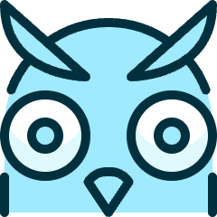 Wild Bird Owl Icon from Ultimate Duotone Set