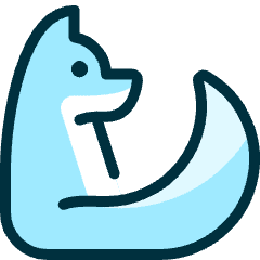 Fox Tail Icon from Ultimate Duotone Set