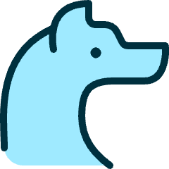 Wolf 2 Icon from Ultimate Duotone Set