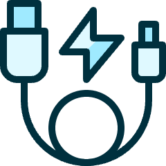 Charging Cable Icon from Ultimate Duotone Set