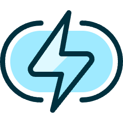 Charging Flash Icon from Ultimate Duotone Set