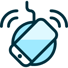 Charging Wireless Charging Icon from Ultimate Duotone Set