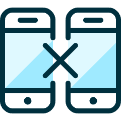 Connect Device Cancel 1 Icon from Ultimate Duotone Set