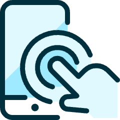 Force Touch Double Tap Icon from Ultimate Duotone Set