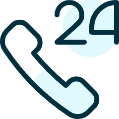 Phone Actions 24 Support Icon from Ultimate Duotone Set