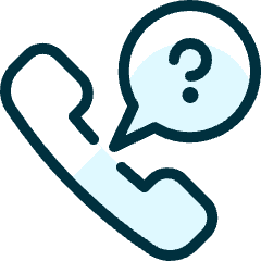 Phone Actions Question Icon from Ultimate Duotone Set
