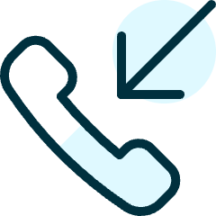 Phone Actions Receive Icon from Ultimate Duotone Set
