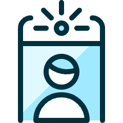 Phone Selfie Man Icon from Ultimate Duotone Set
