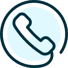 Phone Circle Icon from Ultimate Duotone Set