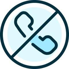 Phone Off Icon from Ultimate Duotone Set