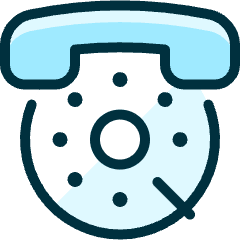 Phone Retro Icon from Ultimate Duotone Set