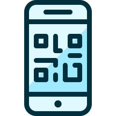 Mobile Qr Code Icon from Ultimate Duotone Set