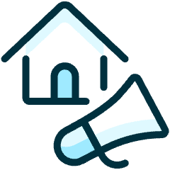 Advertising Megaphone Icon from Ultimate Duotone Set