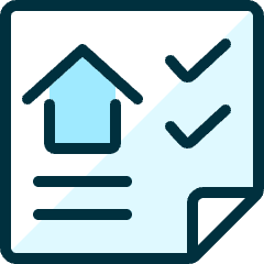 Real Estate Deal Document Icon from Ultimate Duotone Set
