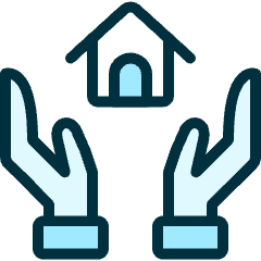 Real Estate Favorite Hold House 1 Icon from Ultimate Duotone Set