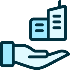 Real Estate Insurance Building Icon from Ultimate Duotone Set