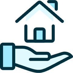 Real Estate Insurance House Icon from Ultimate Duotone Set
