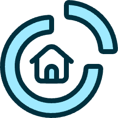 Real Estate Market House Icon from Ultimate Duotone Set