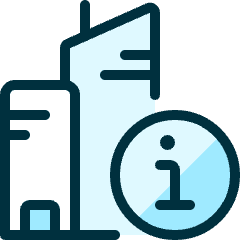 Real Estate Action Building Information Icon from Ultimate Duotone Set