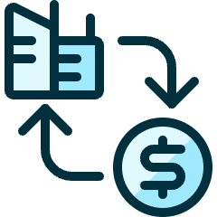Real Estate Deal Pay Building Icon from Ultimate Duotone Set