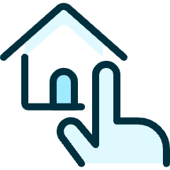 Real Estate Favorite House Choose Icon from Ultimate Duotone Set