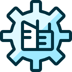 Real Estate Settings Building 1 Icon from Ultimate Duotone Set