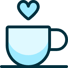 Dating Cup Icon from Ultimate Duotone Set