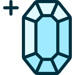 Love Gift Diamond 1 Icon from Ultimate Duotone Set